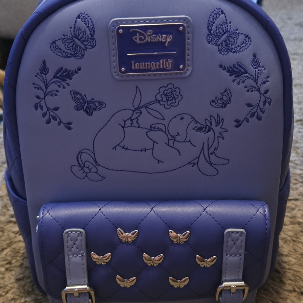 Loungefly Blue Butterfly Bag